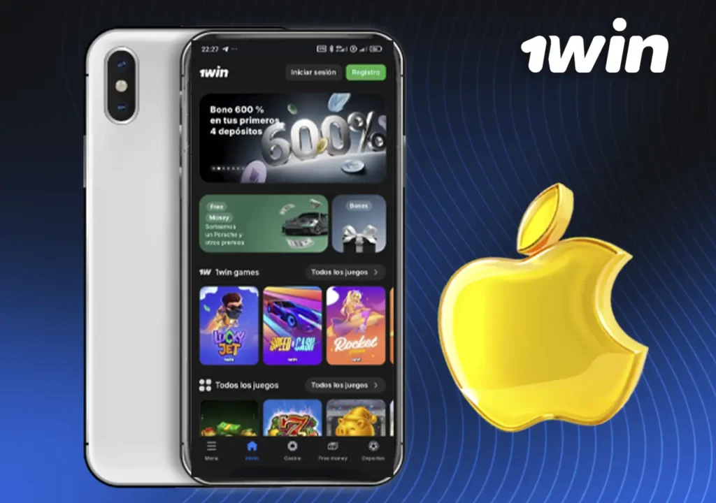 1Win movil versión para iOS