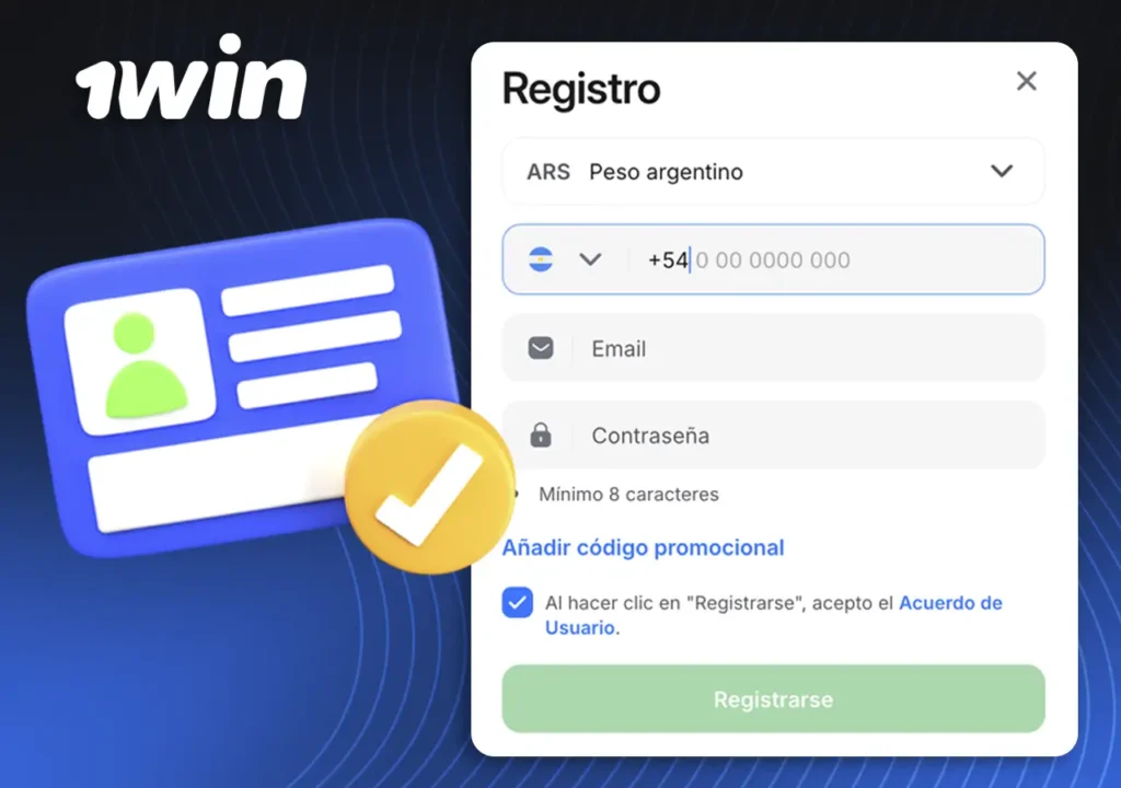 Registro en 1win